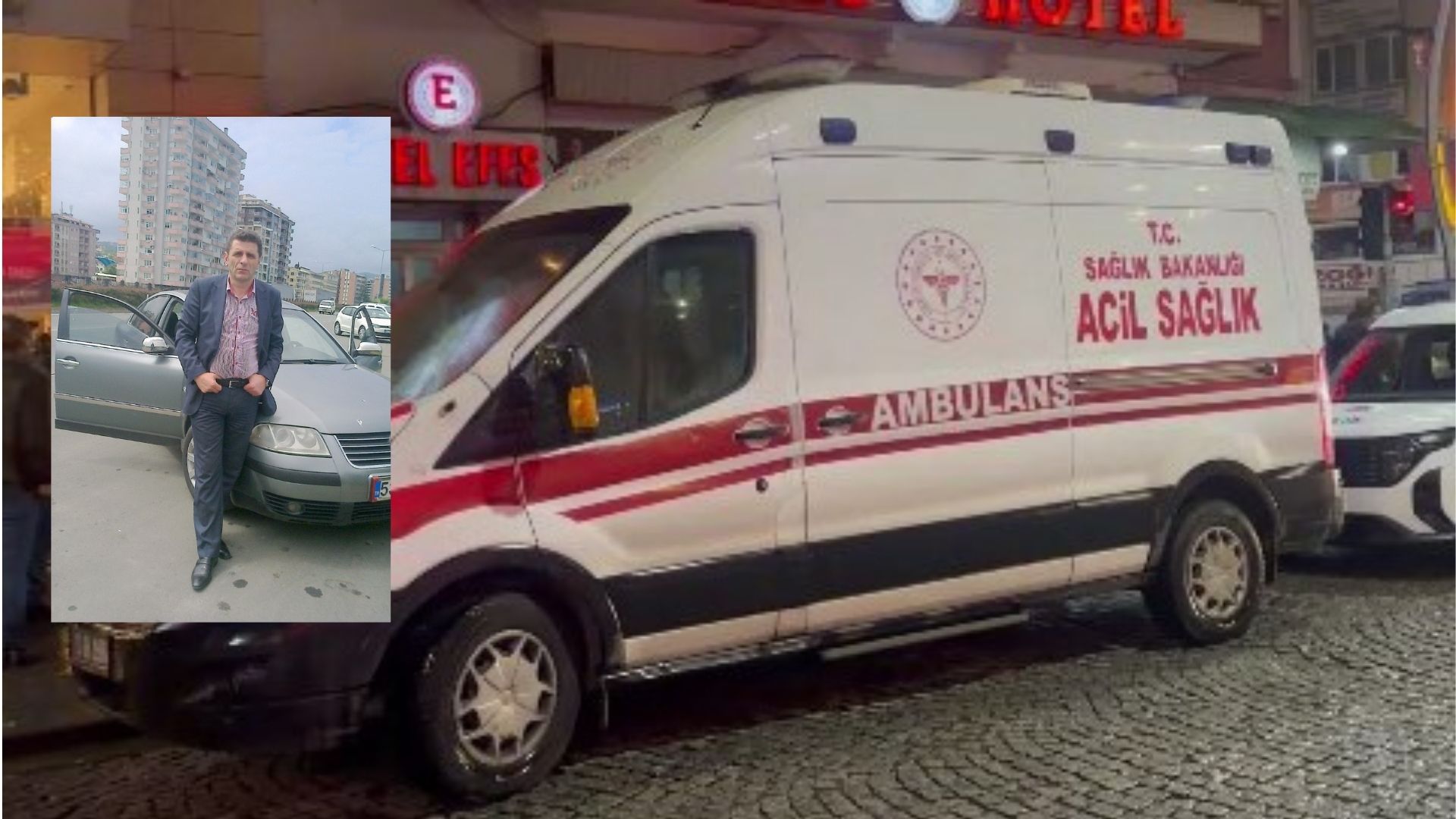 Rize'de, kızının düğünü için memleketine gelen 60 yaşındaki Servet Tüfekçi,