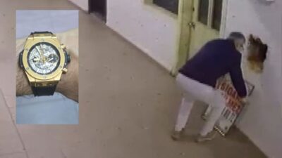 Dolaptaki lüks saat bir anda kayboldu... Film sahnelerini aratmayacak bir