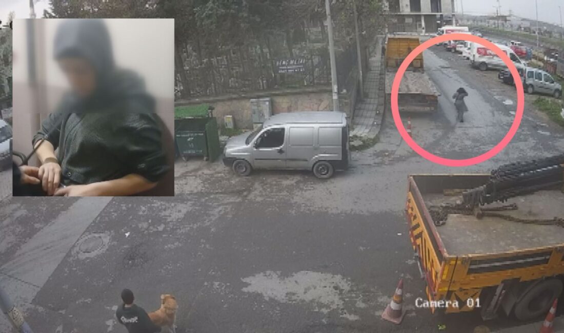 İstanbul Sultangazi’de bir daireye gizlice giren iki kadından biri bina