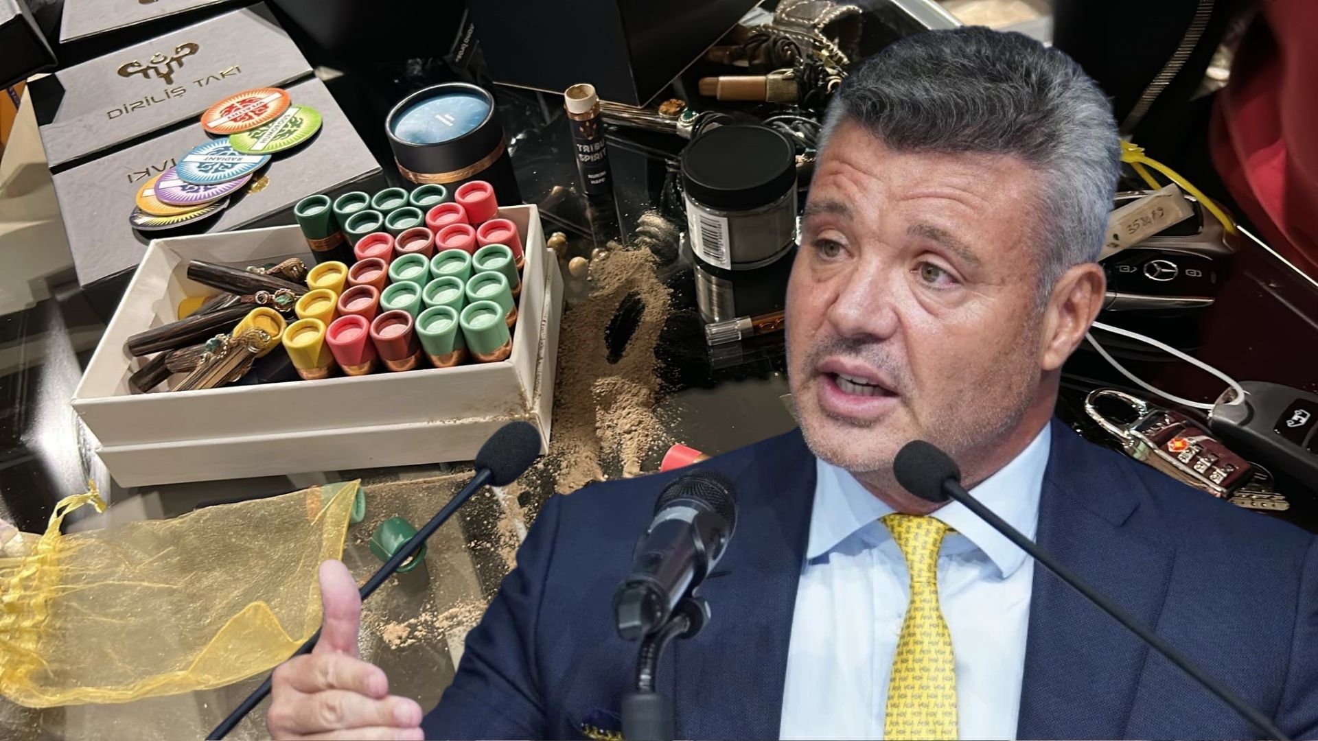 ş insanı ve Fenerbahçe Başkanı Sadettin Saran’ın uyuşturucu ve fuhuş