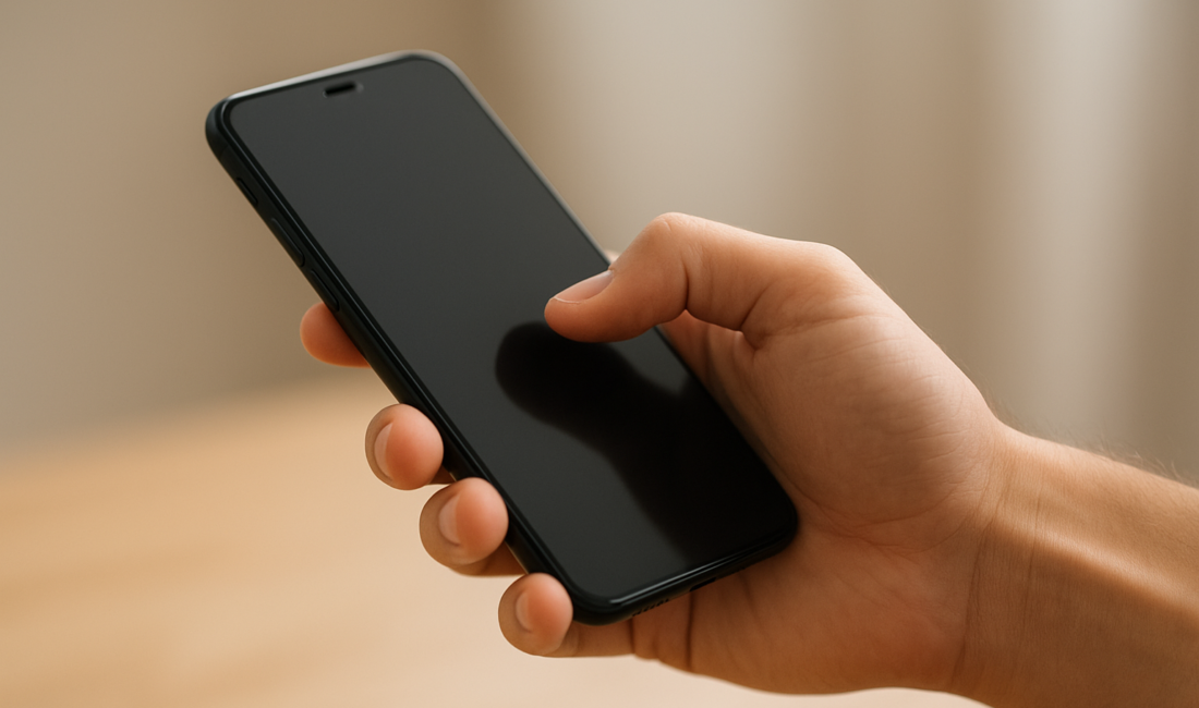 Akıllı telefonların uzun süreli ve yanlış pozisyonda tek elle kullanılması,