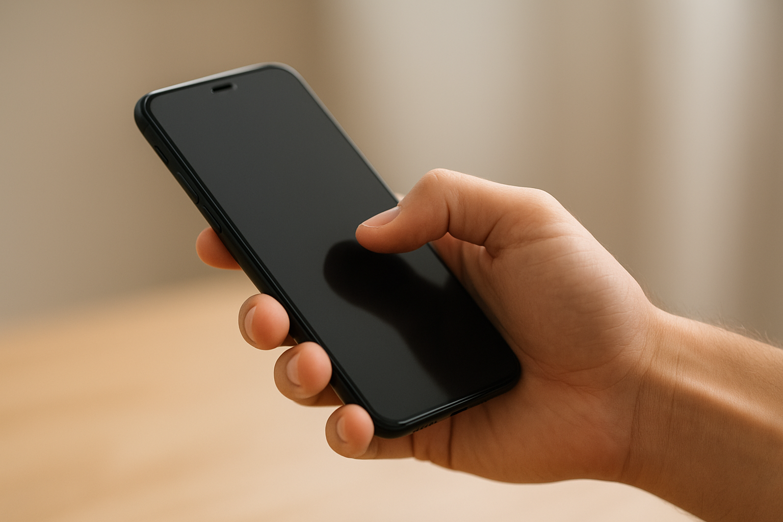 Akıllı telefonların uzun süreli ve yanlış pozisyonda tek elle kullanılması,