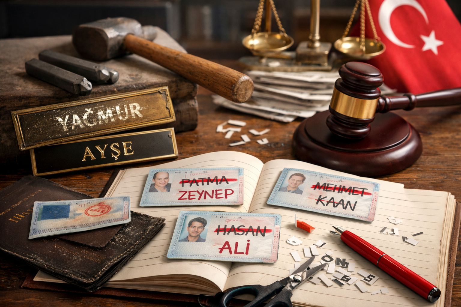 Nüfus kayıtlarındaki yazım hataları ve telaffuz farkları nedeniyle binlerce vatandaş