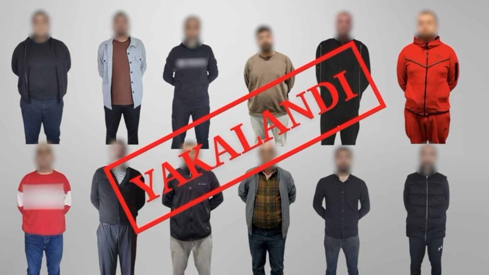 Kırmızı bültenle aranan 12 kişi Gürcistan, Almanya, Avusturya ve Fransa’da