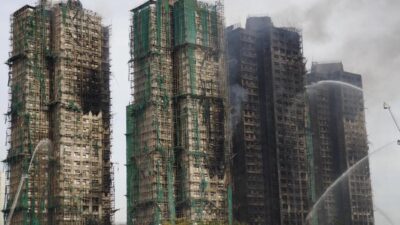 Çin’in Hong Kong Özel İdari Bölgesi’nde Tai Po ilçesinde 8