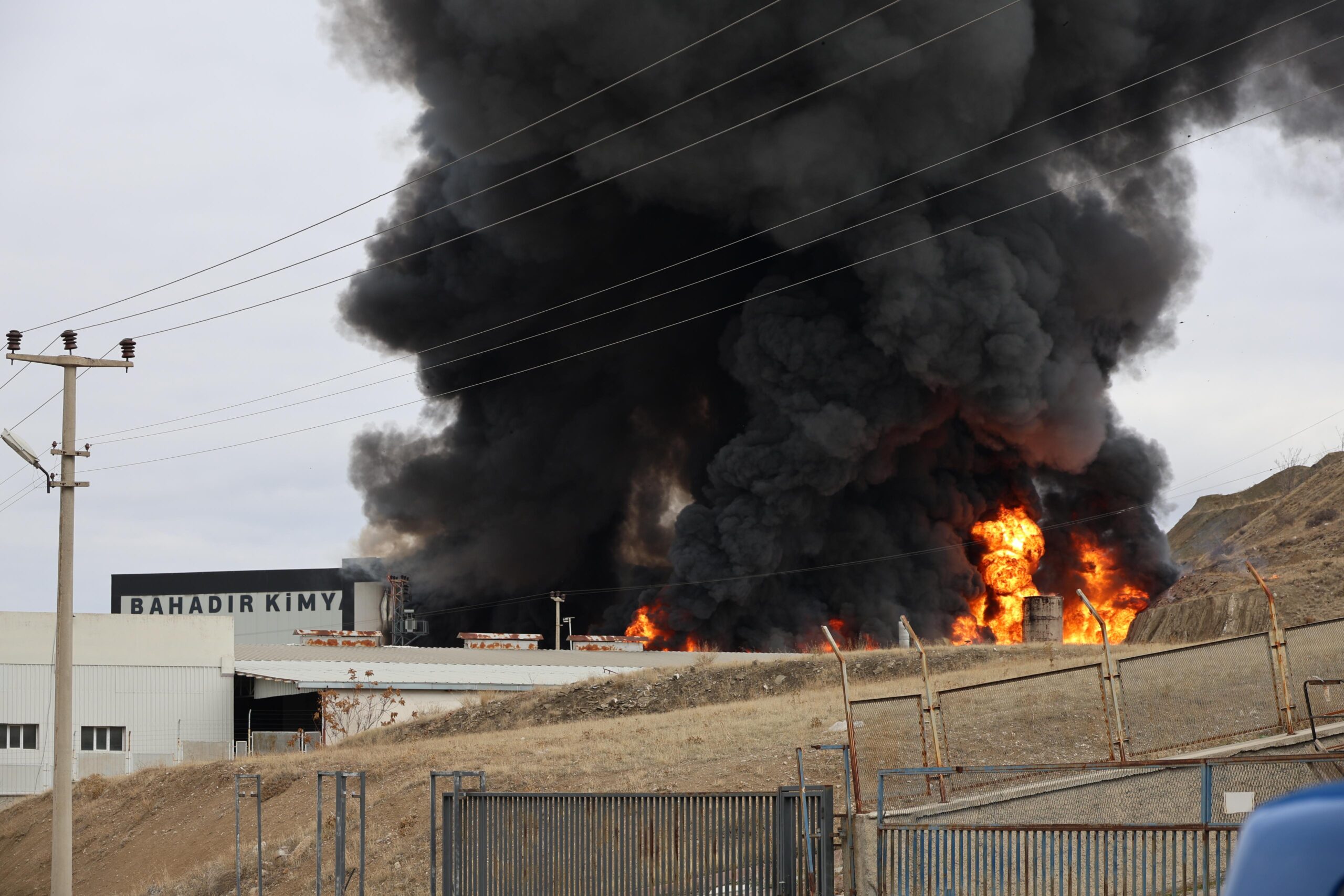 Kırıkkale'nin Yahşihan ilçesi Organize Sanayi Bölgesi'nde (OSB) bulunan ve madeni