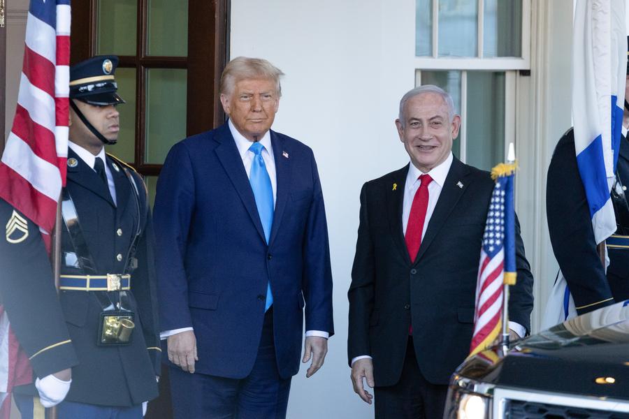 ABD Başkanı Donald Trump ve İsrail Başbakanı Binyamin Netanyahu telefonda