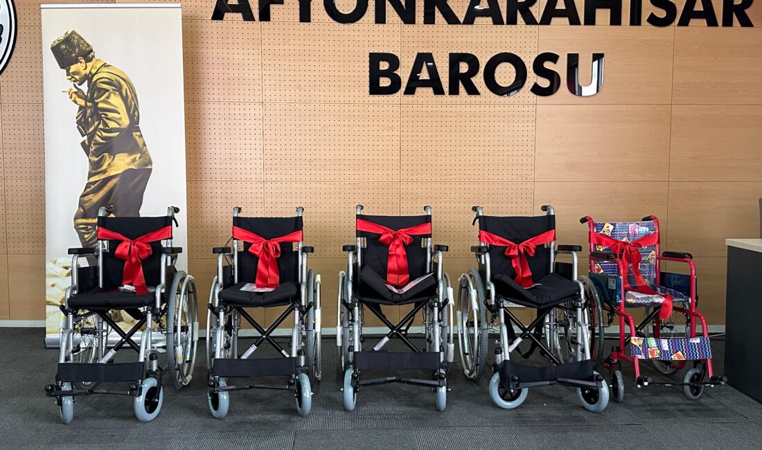 3 Aralık Dünya Engelliler Günü dolayısıyla Afyonkarahisar Barosu tarafından Baro