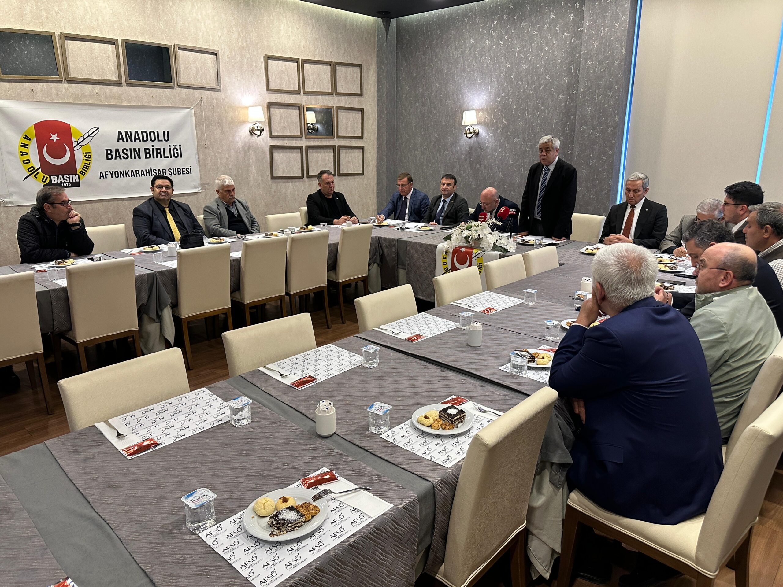 Afyonkarahisar’da Anadolu Basın Birliği tarafından organize edilen İl Başkanları Toplantısı,