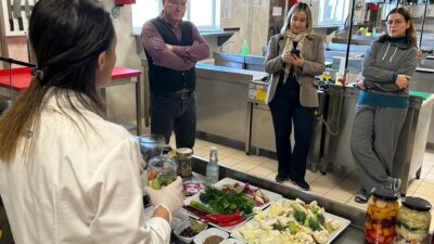 Afyon Kocatepe Üniversitesi (AKÜ) Turizm Fakültesi Uygulama Mutfağı’nda öğrencilere yönelik