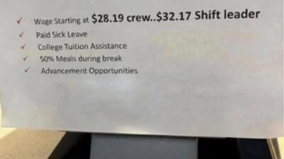 Yurt dışında faaliyet gösteren küresel bir fast food firmasının yayımladığı