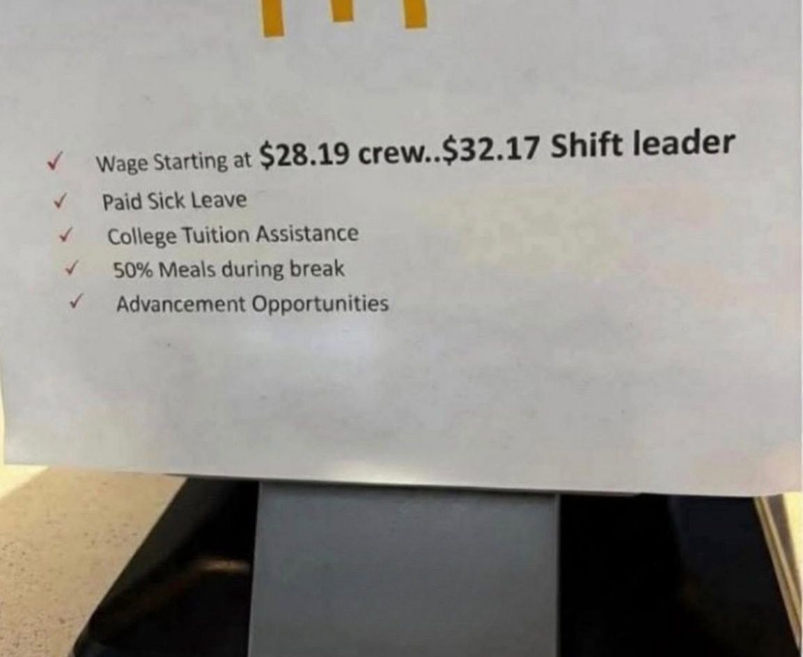 Yurt dışında faaliyet gösteren küresel bir fast food firmasının yayımladığı