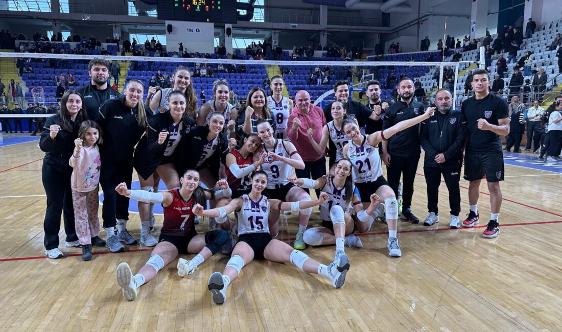 Prof. Dr. Veysel Eroğlu Spor Salonu’nda oynanan karşılaşmada baştan sona