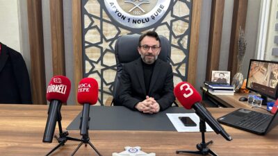 Eğitim Bir-Sen Afyonkarahisar 1 Nolu Şube Başkanı Mustafa Arslan, sendika