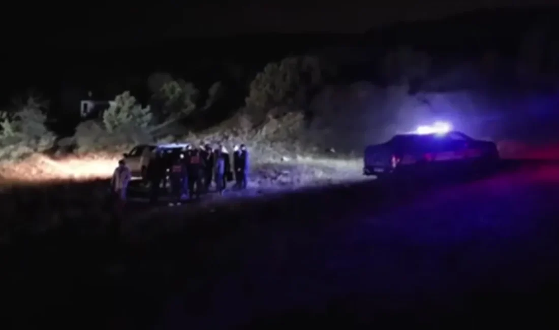 Başkentte gece saatlerinde gökyüzünden düşen cisim panik yarattı, Jandarma ekipleri