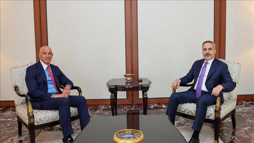 Bakan Fidan ABD Elçisini Kabul Etti Dışişleri Bakanı Hakan Fidan,