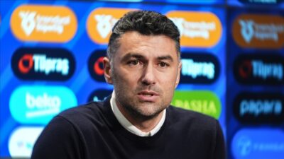 Trendyol Süper Lig’de mücadele eden Gaziantep FK’nin teknik direktörü Burak