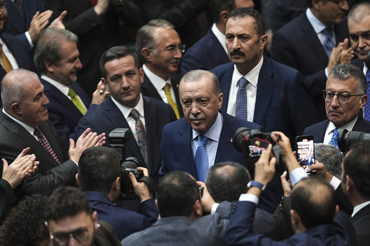 Erdoğan, AK Parti TBMM Grup Toplantısı'nda yaptığı konuşmada, grup toplantısının