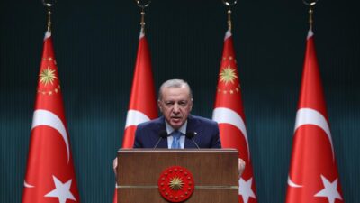 Cumhurbaşkanlığı Külliyesi’ndeki Kabine Toplantısı’nın ardından millete seslenen Erdoğan, dış politikadan