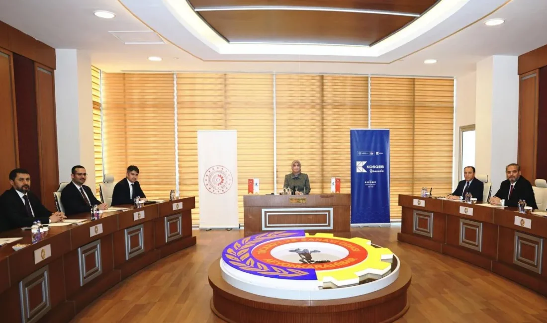 Afyonkarahisar Valisi Doç. Dr. Kübra Güran Yiğitbaşı’nın başkanlığında, KOSGEB Girişimci