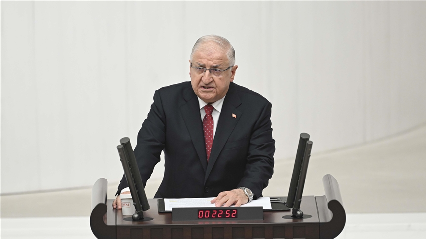 Milli Savunma Bakanı Güler, "Terörsüz Türkiye" kapsamındaki çalışmalara ilişkin, "Sürecin