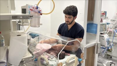 Hazal bebek, 1,5 aylık yaşam mücadelesini kazandı ve hayata tutundu;
