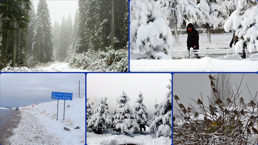 Kar yağışı ve soğuk hava, bazı bölgelerde ulaşımı etkilerken yüksek