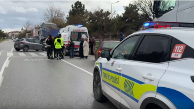 T.P. (36) idaresindeki otomobil, park halindeki TIR’a arkadan çarptı. Kazada,