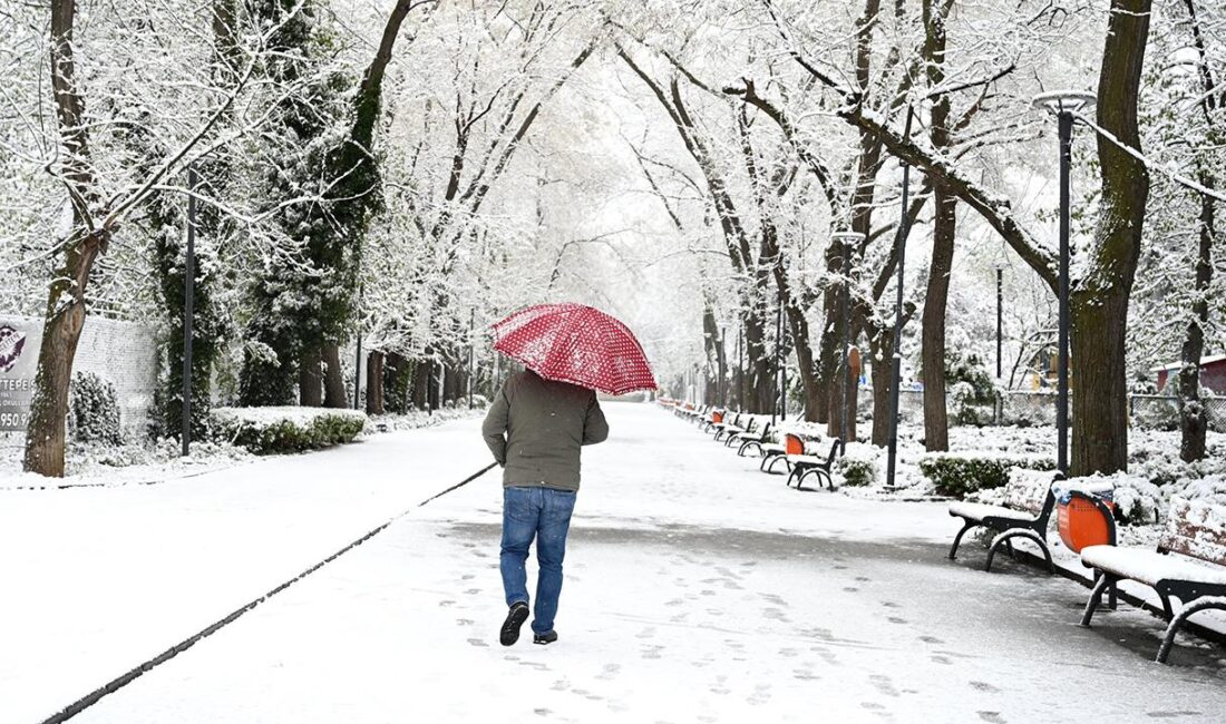 Kış mevsimi iyiden iyiye kendini hissettirmeye başlıyor. Meteoroloji Genel Müdürlüğü,