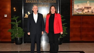 Afyonkarahisar Belediye Başkanı Burcu Köksal, Ankara Büyükşehir Belediye Başkanı Mansur