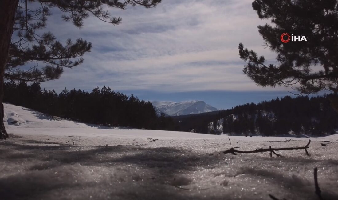 Afyonkarahisar'da yaşanan kar yağışının ardında Türkiye'nin en önemli tabiat parklarından