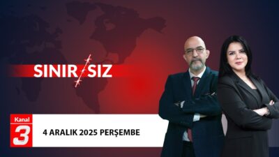 Kanal 3Cum, Aralık 5, 2025 6:02amURL:Embed:📶https://kanal3.com.tr/ Sosyal Medya Hesaplarımızı Takip