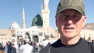 BALIKESİR'in Susurluk ilçesinden umreye gitmek için bisikletiyle yola çıkan emekli