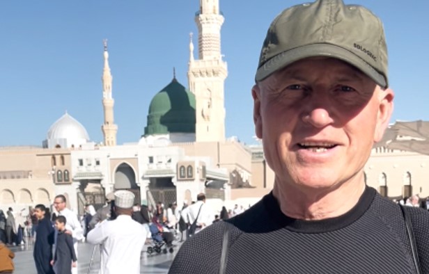 BALIKESİR'in Susurluk ilçesinden umreye gitmek için bisikletiyle yola çıkan emekli