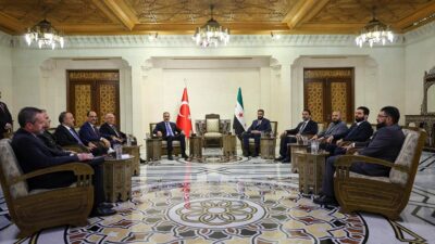 Dışişleri Bakanı Hakan Fidan, Milli Savunma Bakanı Yaşar Güler ve MİT Başkanı İbrahim Kalın temaslarda bulunmak