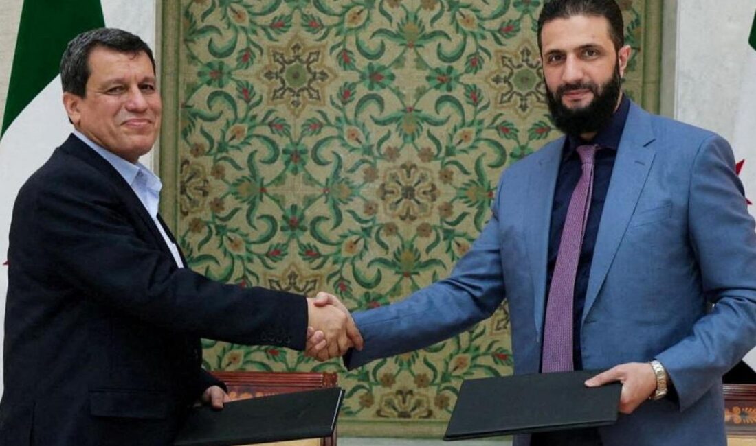 Suriye devlet televizyonu El-İhbariyye, Şam yönetimi ile Suriye’de SDG adını