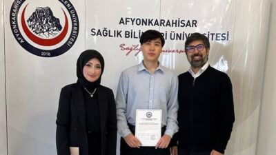 Gerçekleştirilen törende, Uluslararası İlişkiler Uygulama ve Araştırma Merkezi Müdür Yardımcısı,