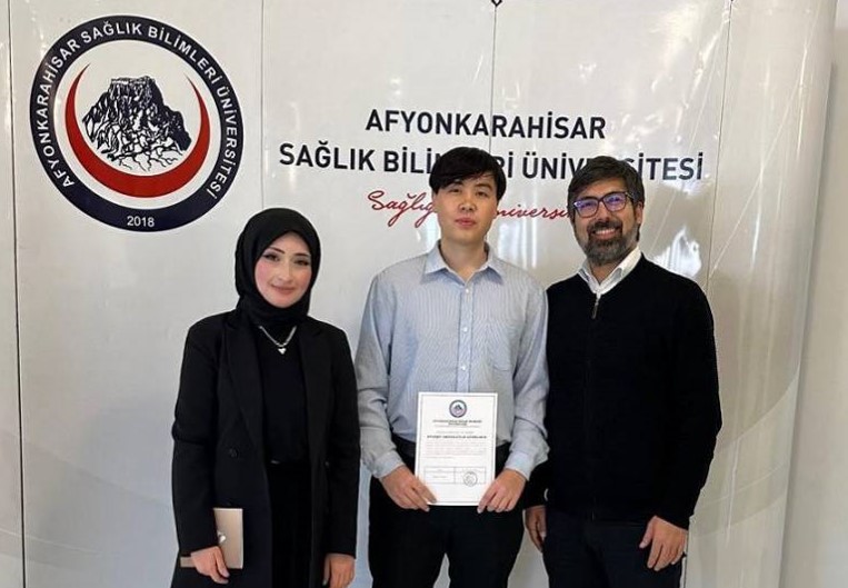 Gerçekleştirilen törende, Uluslararası İlişkiler Uygulama ve Araştırma Merkezi Müdür Yardımcısı,