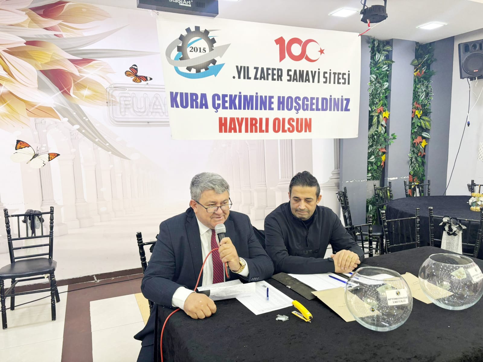 Törene hak sahiplerinin yanı sıra aileleri de yoğun ilgi gösterdi.