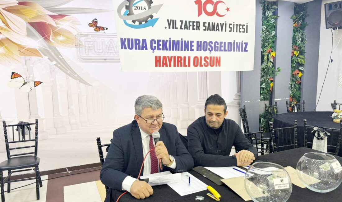 Afyonkarahisar Modern Küçük Sanayi Sitesi Yapı Kooperatifi üyeleri için beklenen