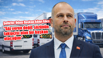 Şoförler ve Otomobilciler Odası ile Şoförler Cemiyeti Başkanlığına adaylığını açıklayan