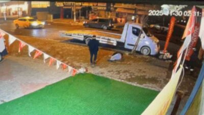 Tekirdağ Çorlu Şeyh Sinan Mahallesi’nde meydana gelen kazada, K.M. idaresindeki