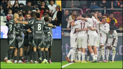 Trabzonspor ile Beşiktaş, Trendyol Süper Lig'in 16. haftasında bugün yapacakları