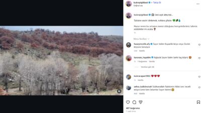 Paylaşım kısa sürede çok sayıda etkileşim alırken, yorumlarda ise eğlenceli