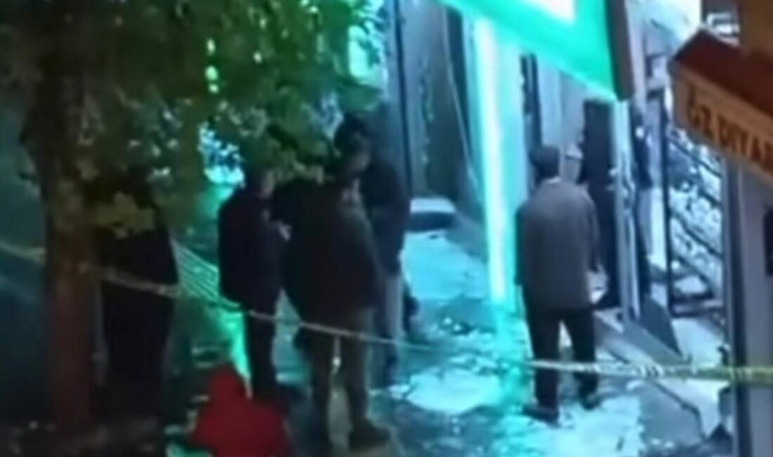 Diyarbakır'ın Bağlar ilçesinde bulunan bir tekel bayisine kimliği belirsiz kişi