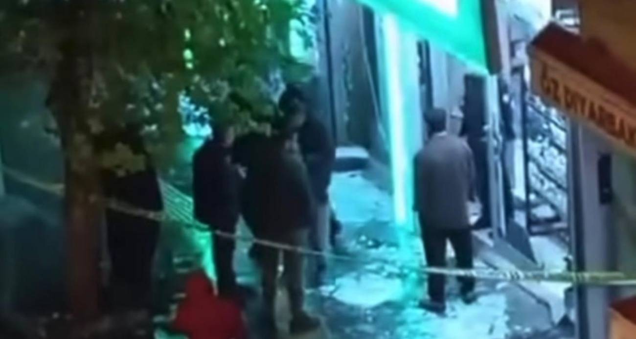 Diyarbakır'ın Bağlar ilçesinde bulunan bir tekel bayisine kimliği belirsiz kişi