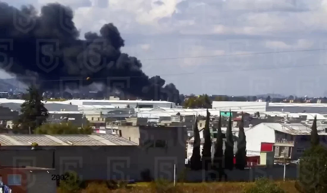 Meksika'da facia yaşandı, acil iniş yapmaya çalışan uçak yere çakıldı.