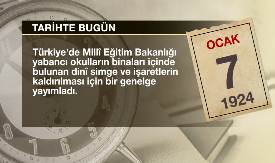 7 OCAK TARİH’TE BUGÜN