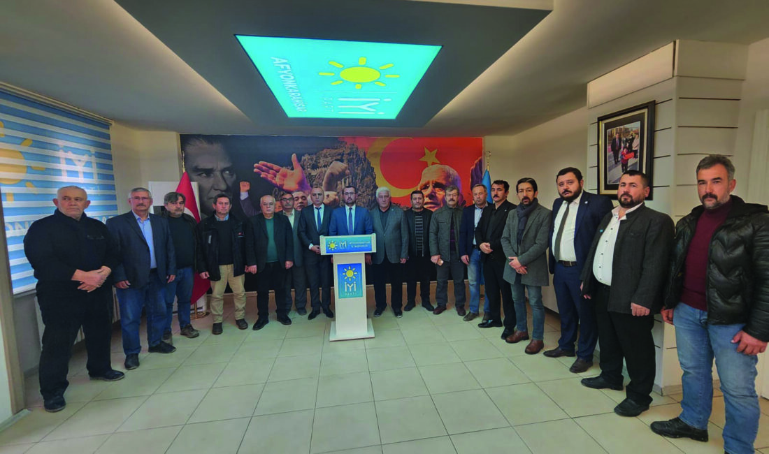 İYİ Parti Afyonkarahisar İl Başkanlığı binasında yaşanan tehdit olayı ile