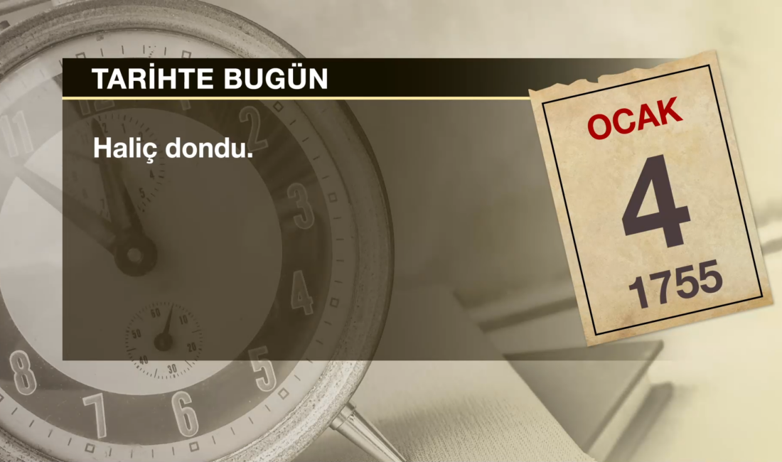 4 OCAK TARİH’TE BUGÜN